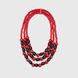 Ожерелье Тройное Красно-черный (2000989839996A)