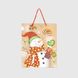 Пакет подарочный новогодний "Снеговик" DW6311 26х32х10 см Разноцветный (2002014543984)(NY)