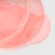 Тарелка на присоске Lindo А 49 с крышкой и термоложкой Розовый (2000989637493)