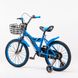 Велосипед дитячий AMHAPI YM-100-4 18" Блакитний (2000989609582)