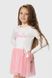 Платье с принтом для девочки Pop Fashion 7344 92 см Молочный (2000990158109D)