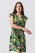 Платье с узором женское TL2302726 XL Зеленый (2000990334602S)