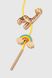 Дерев'яна іграшка Балансир-шнуровка BanWoLe 265 Різнокольоровий (2002015912048)