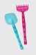 Іграшка Лопатка і граблі великі Disney 39632 Блакитно-рожевий (2000990469236)