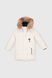 Куртка для девочек Feiying J-05 128 см Молочный (2000989629849W)