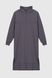 Платье однотонное женское 2342-K XL Серый (2000990117090D)