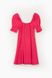 Платье однотонное женское Firesh 8025 L Малиновый (2000989710615S)