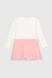 Платье с принтом для девочки Pop Fashion 7344 116 см Молочный (2000990158147D)