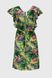 Сукня з візерунком жіноча TL2302726 XS Зелений (2000990334558S)