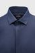 Рубашка мужская классическая однотонная Nacar 36002 3XL Темно-синий (2000990632937А)