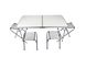 Стол складной + 4 стула алюминиевый JY-1346 (2000903491996)