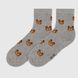 Шкарпетки для дівчинки V&T ШДК144-024 Ведмедики пухнасті 20-22 Сірий (2000990201676A)