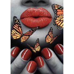Магазин обуви Набор для творчества алмазная картина Поцелуй бабочки GD86091