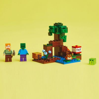 Магазин обуви Конструктор LEGO Minecraft Приключения на болоте 21240