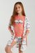 Халат + (шорти, футболка) для дівчинки Nicoletta 85657 6-7 років Рожевий (2000990393111A)
