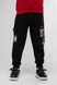 Спортивные штаны с принтом для мальчика Pitiki 228-13 146 см Черный (2000990120526D)