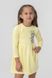 Сукня з принтом для дівчинки Baby Show 5756 116 см Жовтий (2000989920038D)