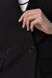 Піджак однотонний жіночий Karol 4949-B XL Чорний (2000990146359D)