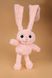 Мягкая игрушка заяц-тянучка подвижные ушки C21702 Розовый (2000989403715)