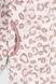 Піжама жіноча Barwa 0230 Леопард XS Пудровий (2000989973607A)