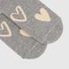 Шкарпетки для дівчинки V&T ШДК144-024 Сердечка 16-18 Сірий (2000990201812A)
