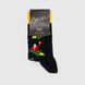 Шкарпетки чоловічі ШЧЕг56-024-854 Дід на ялинці 27-29 Чорний (2000990199881A)