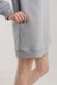 Платье однотонное женское LAWA WBC02334 XL Серый (2000990352835W)(LW)