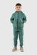 Спортивний костюм для хлопчика (світшот, штани) Ecrin 2026 134 см Зелений (2000990223012W)