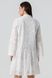 Платье однотонное женское W23-36 2XL Белый (2000990349224S)