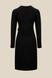 Сукня однотонна жіноча LAWA WTC02344 2XL Чорний (2000990218384D)(LW)