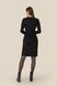 Платье однотонное женское LAWA WTC02344 2XL Черный (2000990218384D)(LW)
