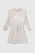 Сукня з принтом для дівчинки Pop Fashion 6925 116 см Бежевий (2000990158277D)