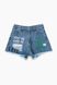 Шорти джинсові для дівчинки S&D 6056 176 см Синій (2000989806134S)