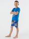 Пижама для мальчика Mini Moon 0487 110-116 см Синий (2000990499332A)