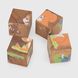 Набор деревянных кубиков "Лесные жители" 15403 Разноцветный (4820215154987)