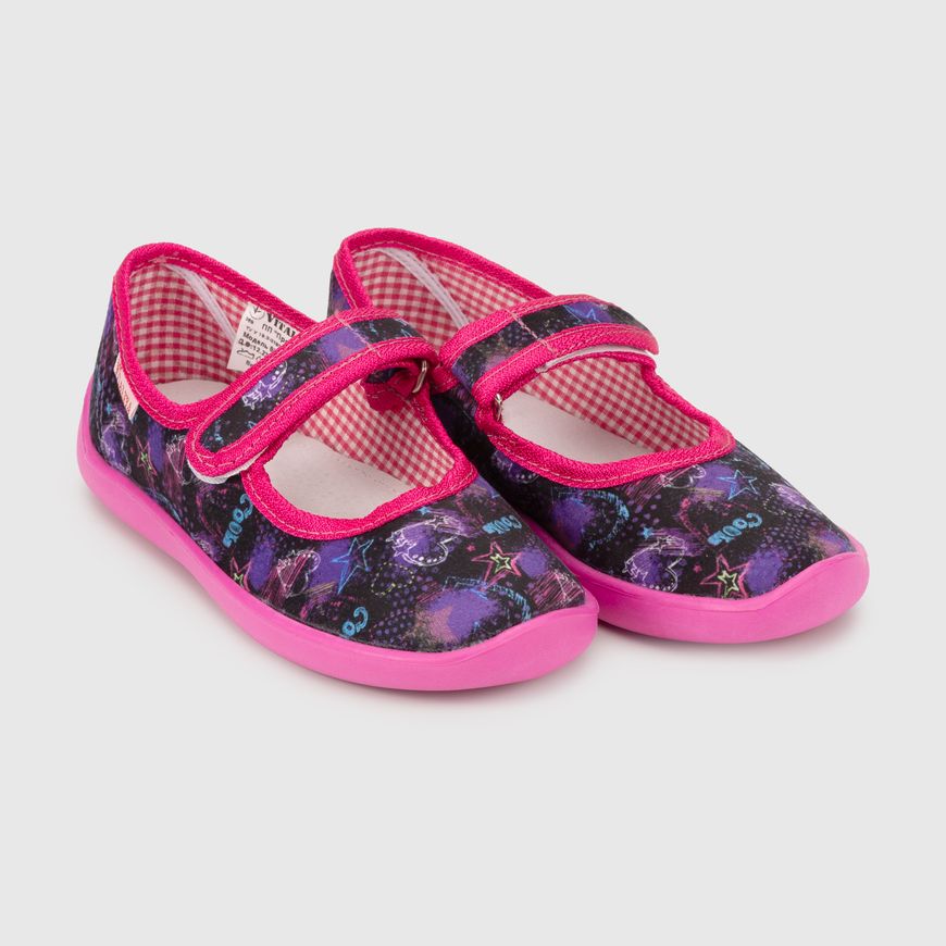 Магазин обуви Комнатные туфли для девочки 001 Сердце