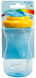 Пляшка-непроливайка з соломинкою Lindo LI 127 16 х 7 х 7 см Блакитний (2000989637042)