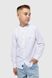 Сорочка однотонна для хлопчика Breeze 457 152 см Білий (2000989929314D)