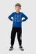 Спортивные штаны с принтом для мальчика Pitiki 009769 134 см Темно-синий (2000990045676D)
