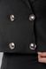 Піджак однотонний жіночий Femme 1012 L Чорний (2000989871354D)