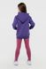 Худі з принтом для дівчинки Ecrin 4706 122 см Фіолетовий (2000990221957D)