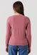 Пуловер однотонний жіночий 8816 L Марсаловий (2000990337450D)