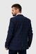 Пиджак с узором мужской Redpolo 499 48 Синий (2000990038098D)