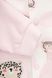 Костюм (боди+кофта+штаны) для девочки Mini Papi 0396 56 см Розовый (2000990483423D)