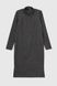 Платье однотонное женское 2343 XL Серый (2000990110329D)