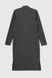 Платье однотонное женское 2343 XL Серый (2000990110329D)