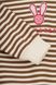 Світшот з принтом для дівчинки Kai-Kai 99856 122 см Коричневий (2000990108579W)