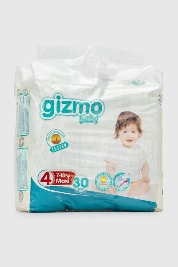 Магазин взуття Підгузники GIZMO BABY MAXI (7-18 кг) 95128