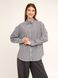 Сорочка з візерунком жіноча LAWA WTC02360 2XL Чорно-білий (2000990501530D)(LW)