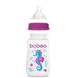 Пляшечка для годування BABOO 3-114 Антиколікова, 250 мл, фіолетова, Sea Life, +3 міс. (5057778031144)